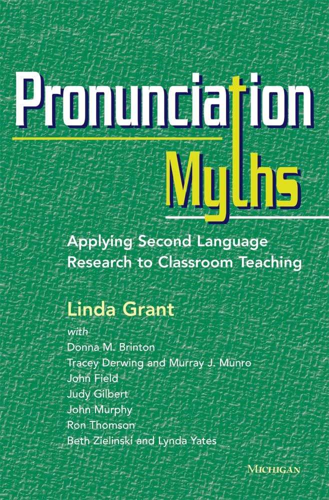 Amazon.com: Pronunciation Myths: Applying Second Language Research